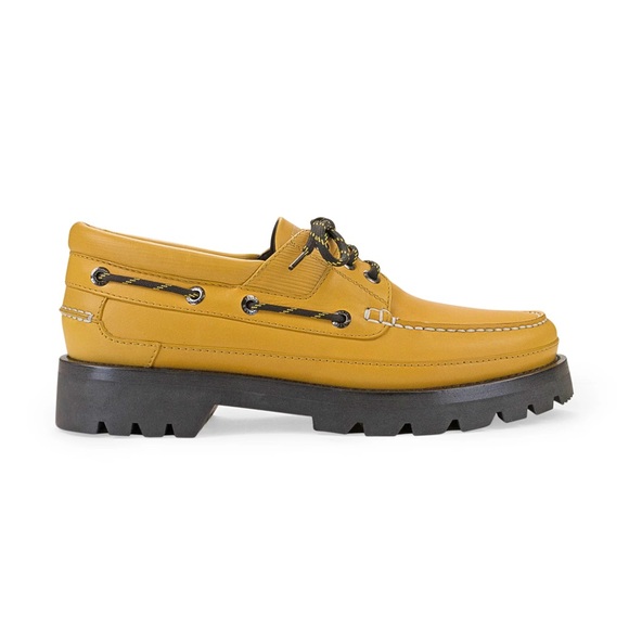 Louis Vuitton Yellow Summerland Boat Shoes Size 8 - Picture 5 of 7